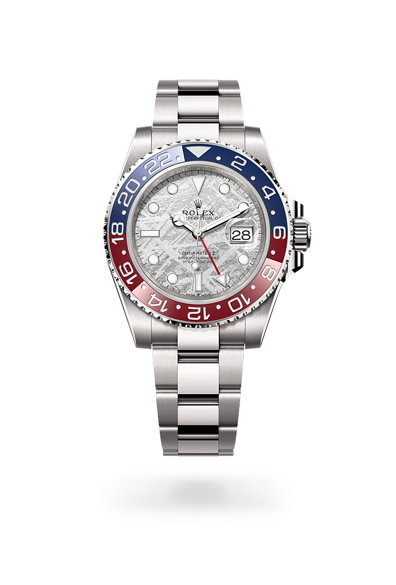 Rolex gmt-master-ii em Oyster, 40 mm, ouro branco m126719blro-0002 em Marcolino