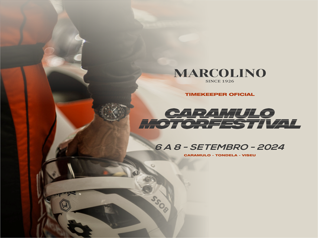 Marcolino is Caramulo's Motorfestival official Time Keeper 