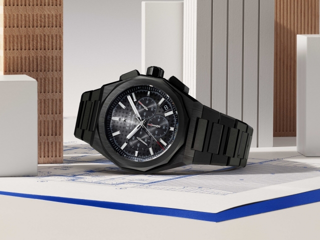 Ceramic Intensity, Chronograph Precision: The Defy Skyline Chronograph In Black Ceramic Intensity, Chronograph Precision: The Defy Skyline Chronograph In Black